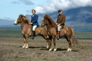 Frá landsmóti 1974.  Mynd: Friðþj. Þorkelsson.