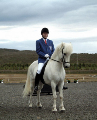Bjrn Sveinsson og Hrmnir. Mynd r safni SH.